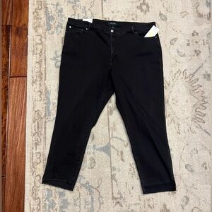 NWT Ralph Lauren ankle length jeans, 22W